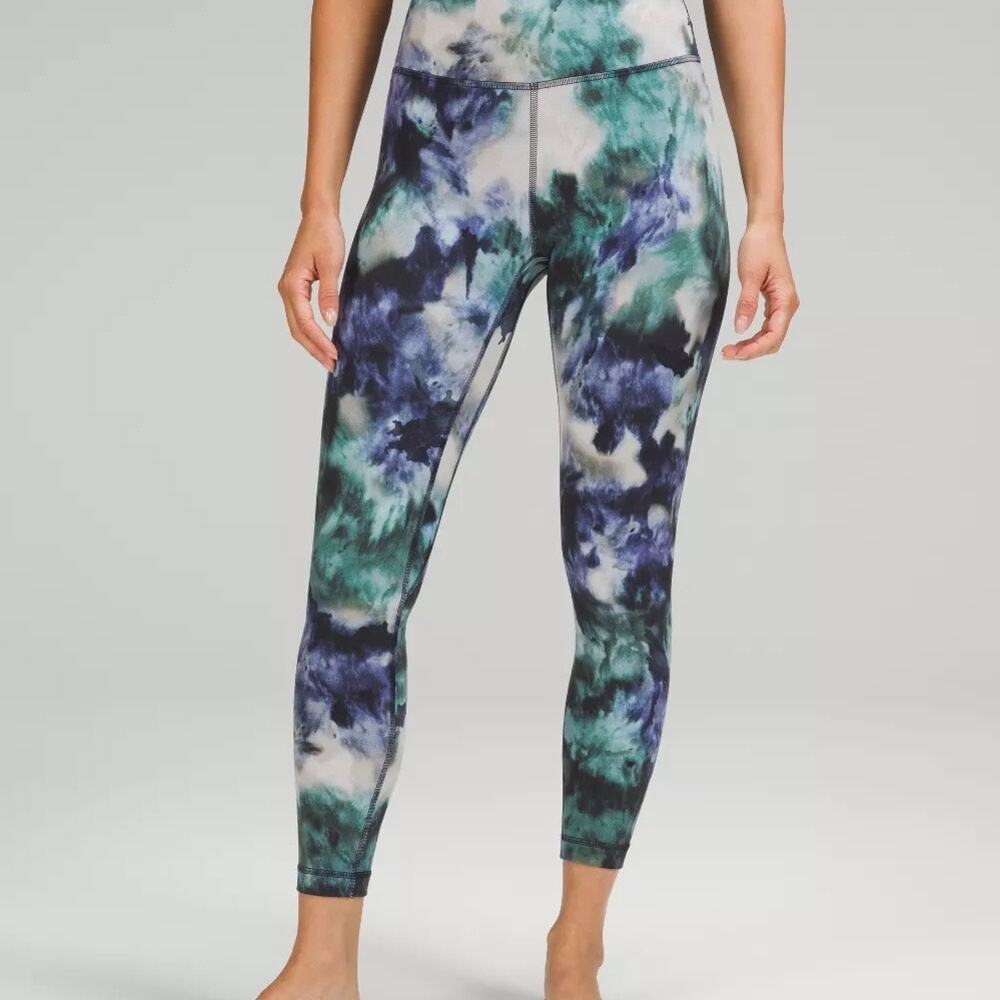 Lululemon Align High-Rise Pant 25" - Meteor Wash Print Multi